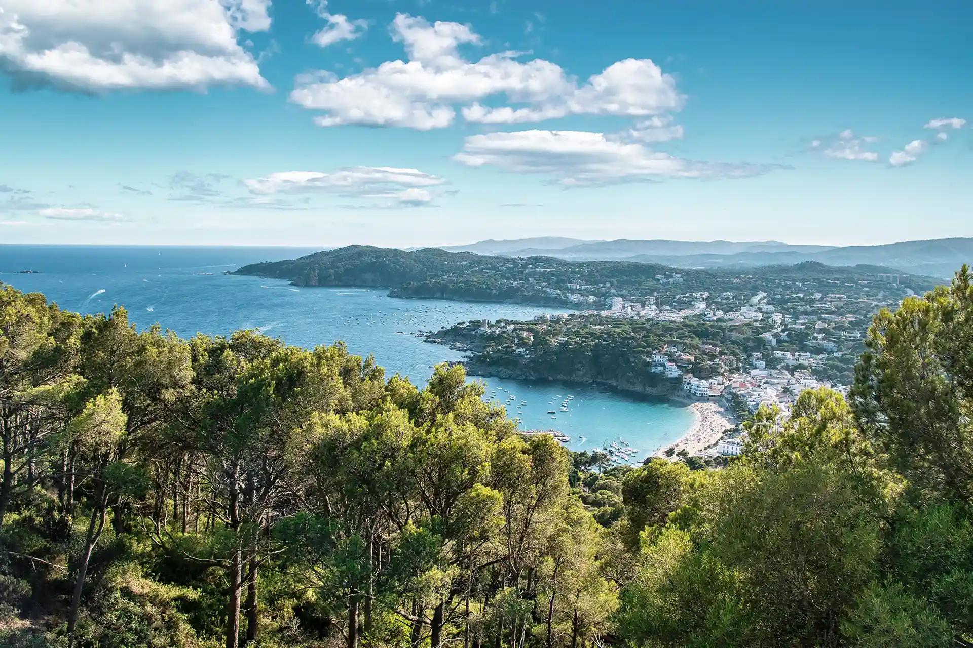 View of la Costa Brava, Catalonia